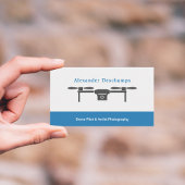 Carte De Visite Pilote de drone et photographie aérienne
