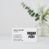 Carte De Visite Pilote de drones (Debout devant)