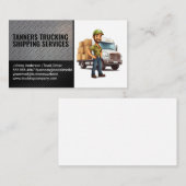 Carte De Visite Pilote de livraison de camion (Devant / Derrière)