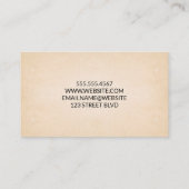 Carte De Visite Pilote de livraison logistique (Dos)