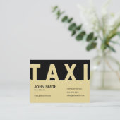 Carte De Visite Pilote de taxi Elite (Debout devant)