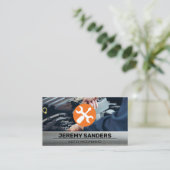 Carte De Visite Pilote de vis à clé | Travail mécanique (Debout devant)