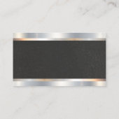 Carte De Visite Pilote de vis à vis à vis circulaire | Découpe mét (Dos)