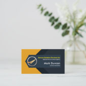 Carte De Visite Pilote logistique Abstrait d'avion Arrowhead (Debout devant)