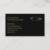 Carte De Visite Pilote mobile en ligne (Dos)