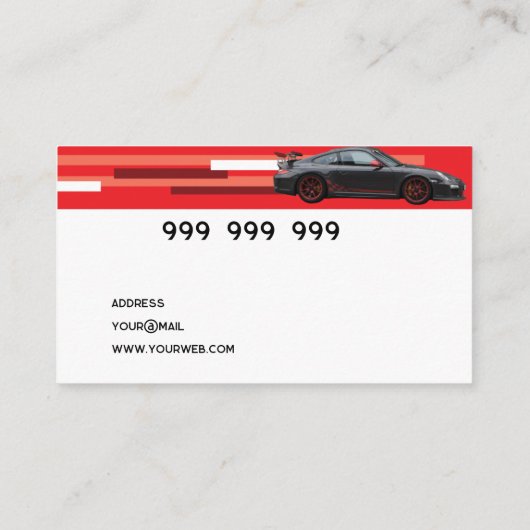 Carte De Visite Pilote privé (Dos)