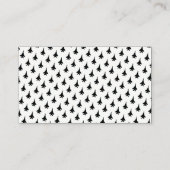 Carte De Visite Pilote professionnel de l'escadron F-15 Aigle (Dos)