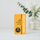 Carte De Visite Pilote professionnel simple (Debout devant)