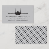 Carte De Visite Pilote puissant de F-15 Eagle (Devant / Derrière)