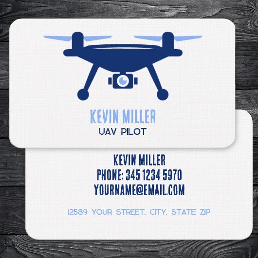 Carte De Visite Pilote UAV