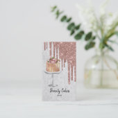 Carte De Visite Pilotes de la planification de gâteaux Mariages d' (Debout devant)