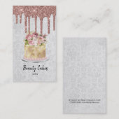 Carte De Visite Pilotes de la planification de gâteaux Mariages d' (Devant / Derrière)