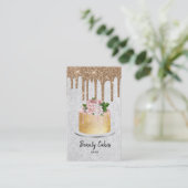 Carte De Visite Pilotes de la planification de gâteaux Mariages d' (Debout devant)