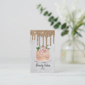 Carte De Visite Pilotes de la planification de gâteaux Mariages d' (Debout devant)