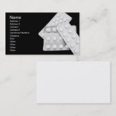 Carte De Visite Pilules (Devant / Derrière)