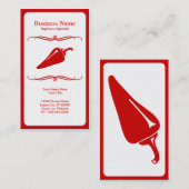 Carte De Visite piment mod (Devant / Derrière)