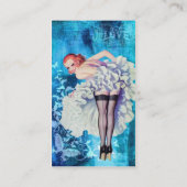 Carte De Visite Pin-up d'amour (Dos)