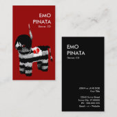Carte De Visite pinata d'emo (Devant / Derrière)