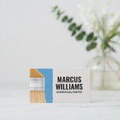 Carte De Visite Pinceau | Mur peint (Debout devant)