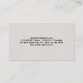 Carte De Visite Pinceau | Mur peint (Dos)