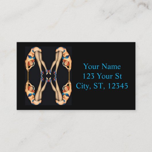 Carte De Visite Pinceaux Vintages acrobatiques Thunder_Cove (Devant)