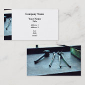 Carte De Visite Pinces et maillet (Devant / Derrière)