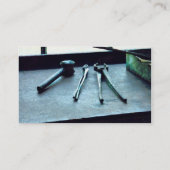 Carte De Visite Pinces et maillet (Dos)