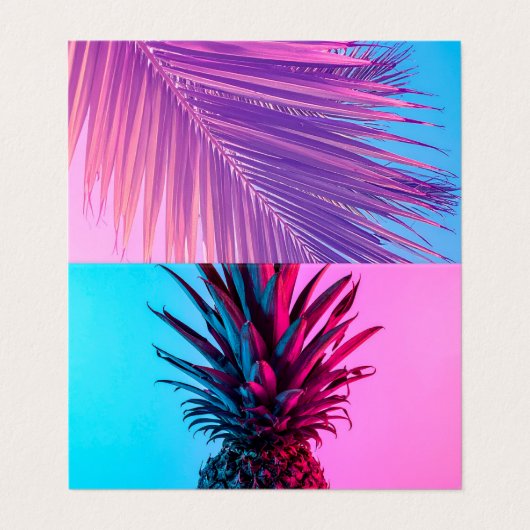 Carte De Visite pineaple (Extérieur déplié)