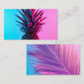 Carte De Visite pineaple (Devant / Derrière)