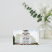 Carte De Visite Pineapple Fountain in Charleston, SC (Debout devant)