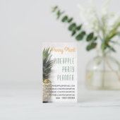 Carte De Visite Pineappy Party Planner Professionnel (Debout devant)