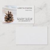 Carte De Visite Pinecone (Devant / Derrière)