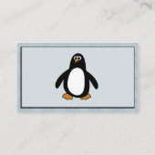 Carte de visite pingouin (Dos)
