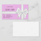 Carte de visite PINK & CO (Devant / Derrière)