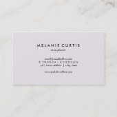 Carte De Visite Pink Peonies Gold Faux Foil (Dos)