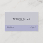 Carte De Visite Pink Rose Floral and Celestial Misty Mountain (Dos)