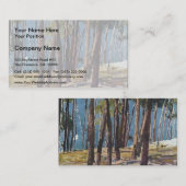 Carte De Visite Pins de Joaquín Sorolla- (Devant / Derrière)