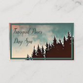 Carte De Visite Pins étoilés (Dos)