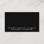 Carte De Visite Pint de bière | Traditionnel 2 (Dos)