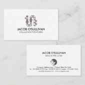 Carte De Visite Pipe Layer Plumber Plumbing (Devant / Derrière)