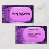 Carte De Visite Pipe Works 03 (Devant / Derrière)