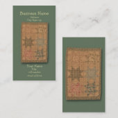 Carte De Visite Piqué (Devant / Derrière)