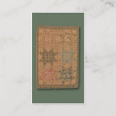 Carte De Visite Piqué (Dos)