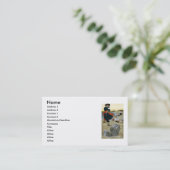 Carte de visite pirate (Debout devant)