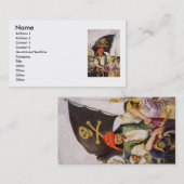 Carte de visite pirate (Devant / Derrière)