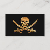 Carte De Visite Pirate Gold (Dos)