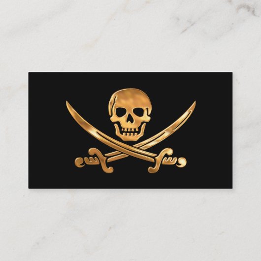 Carte De Visite Pirate Gold (Dos)