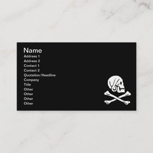 Carte De Visite pirate-henry-all (Devant)