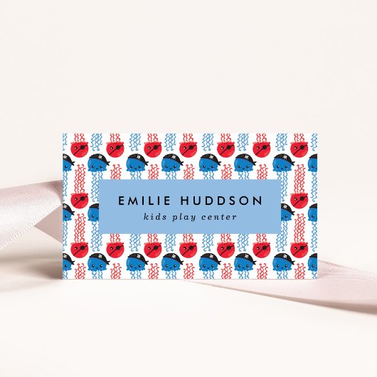 Carte De Visite Pirate Jellyfish, Centre de jeu, Centre d'activité