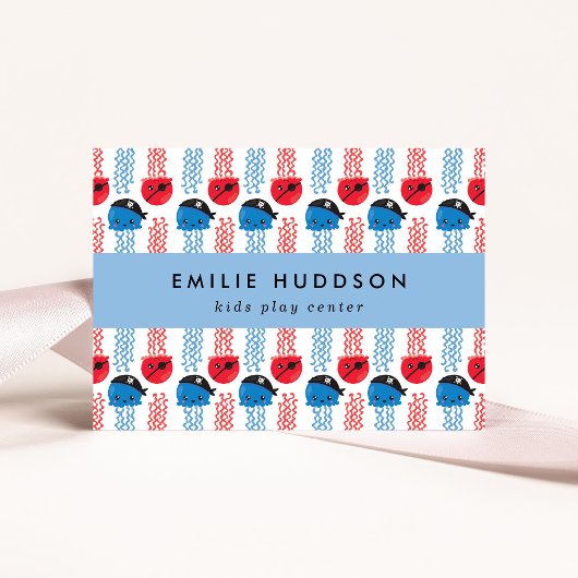 Carte De Visite Pirate Jellyfish, Centre de jeu, Centre d'activité